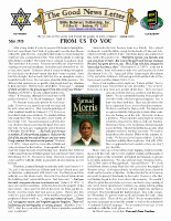 May 2025 newsletter