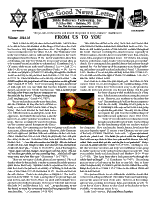 Winter 2014-15 newsletter in English