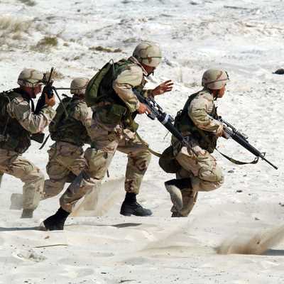 USA Soldiers in action